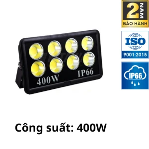 400W Đèn Pha LED Điện 400W Chống Chói, Ánh Sáng Trắng AC.DP01.400