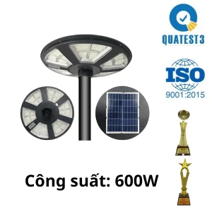 600W Đèn năng lượng mặt trời KITAWA hình đĩa bay UFO 600W UF4600