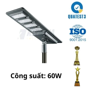 60W Đèn Liền Thể Công Trình Năng Lượng Mặt Trời 60W Zeus - Z.60