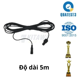 Dây Nối Dài Đèn Năng Lượng Mặt Trời Độ Dài 5m (2x0,75mm²) DN5M-0,75