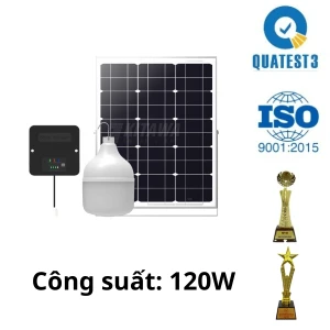 Đèn Bulb Năng Lượng Mặt Trời 120W Chính Hãng KITAWA - LB.120