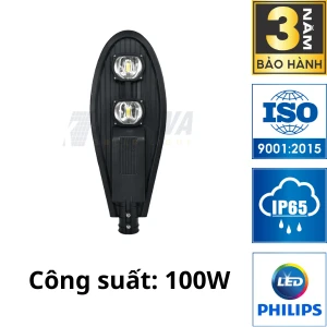 Đèn Đường Chiếc Lá Điện 100W Siêu Sáng KITAWA - AC.CL01.100