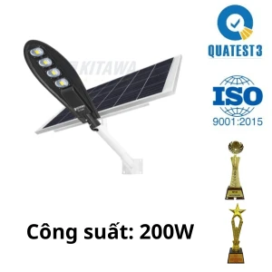 Đèn Đường Năng Lượng Mặt Trời Chiếc Lá CL1200 - Tấm Pin Mono