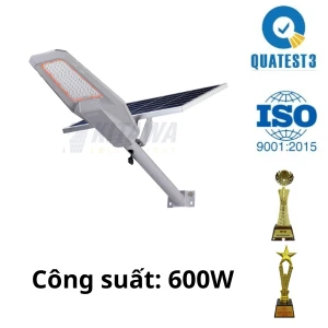 Đèn Đường Phi Thuyền Năng Lượng Mặt Trời 600W KITAWA PT3600