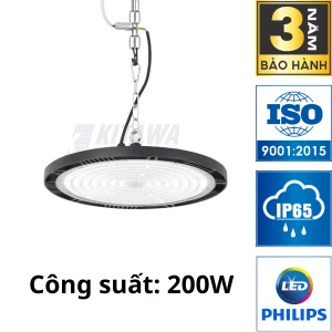 Đèn LED Điện UFO 200W KITAWA Chống Nước IP65 - UFO1200A