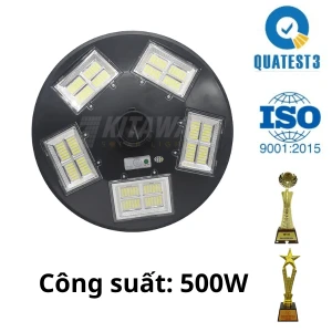 Đèn năng lượng mặt trời KITAWA hình đĩa bay UFO 500W UF5500