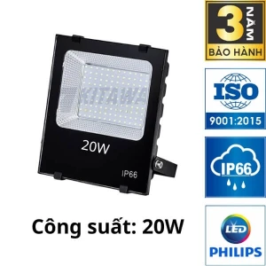 Đèn Pha LED Điện 20W KITAWA Chip LED SMD 2835 - AC.DP04.20
