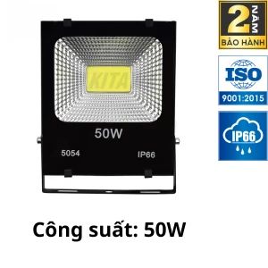 Đèn Pha LED Điện 50W KITAWA Chip LED COB 5054 - AC.DP02.50