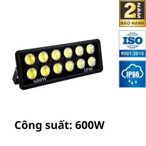 Đèn Pha LED Điện 600W Chống Chói, Ánh Sáng Trắng AC.DP01.600