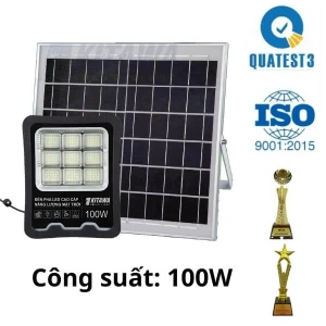 Đèn Pha Năng Lượng Mặt Trời 100W KITAWA - DP17.100
