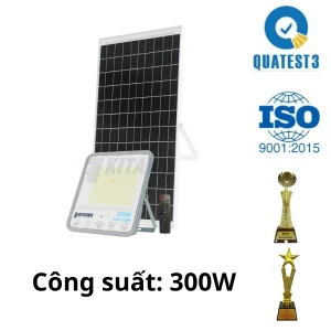 Đèn Pha Năng Lượng Mặt Trời 300W Bọc Cầu KITAWA - DP11300