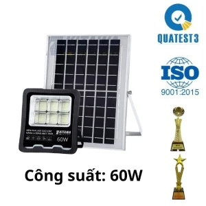 Đèn Pha Năng Lượng Mặt Trời 60W KITAWA - DP17.60
