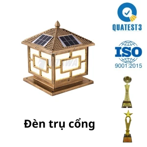 Đèn Trụ Cổng Năng Lượng Mặt Trời SV33