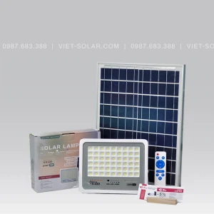 Đèn năng lượng mặt trời 100W 2024 VS100 3 màu