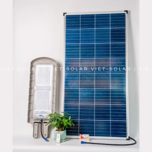 Đèn năng lượng mặt trời Euler 80w - công suất thực chất lượng cao, BH 5 năm