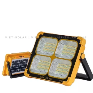 Đèn xách tay đa năng năng lượng mặt trời 100w -sạc điện thoại 