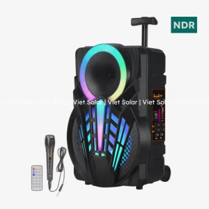 Loa bluetooth Karaoke - loa kéo Chính Hãng NDR-P08 Kèm 1 Micro dây