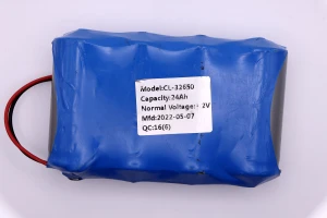 Pin Lithium 32650 (Kiểu : Ngang/ 4 quả)