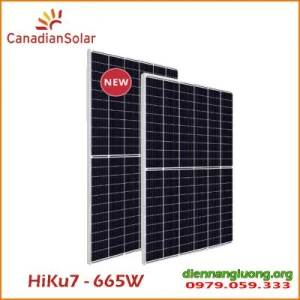 Canadian HiKu7 PERC Mono 665W