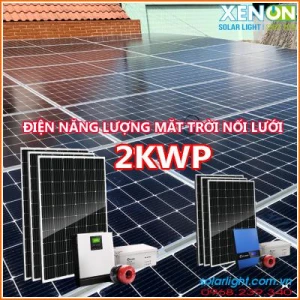 Chi phí lắp đặt điện mặt trời hệ 3KW, 4kw, 5kw cho hộ gia đình