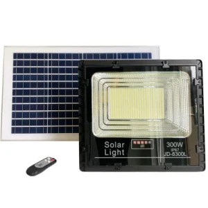 Đèn Pha Năng Lượng Mặt Trời Siêu Sáng 300W Jindian JD-8300L
