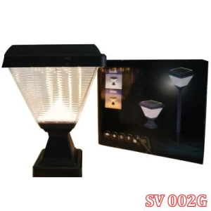 Đèn sân vườn, cổng rào năng lượng mặt trời cao cấp SV-002G
