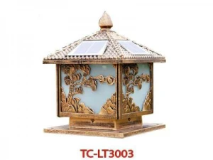 Đèn Trụ Cổng Rào NLMT LT3003 Size 400mm, Siêu To