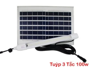 Đèn Tuýp Trong Nhà Năng Lượng Mặt Trời 3 Tấc 100W Giá Rẻ