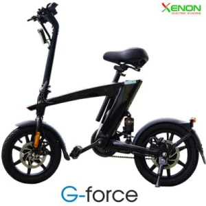 Xe đạp trợ lực điện gấp gọn Xenon HX1 - 250W Đen
