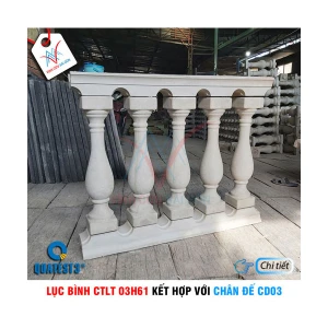 Bộ lục bình CTLT 03H61 và chân đế CD03