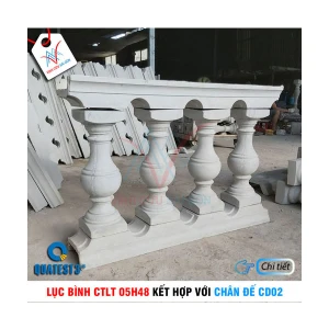 Bộ lục bình CTLT 05H48 và chân đế CD02