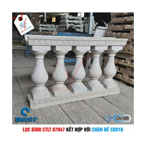 Bộ lục bình CTLT 07H47 và chân đế CD01B