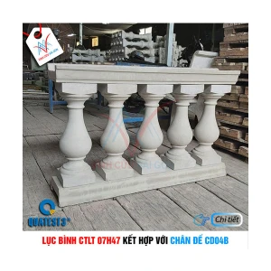 Bộ lục bình CTLT 07H47 và chân đế CD04B