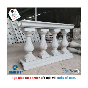 Bộ lục bình CTLT 07H47 và chân đế CD05
