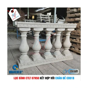 Bộ lục bình CTLT 07H50 và chân đế CD01B