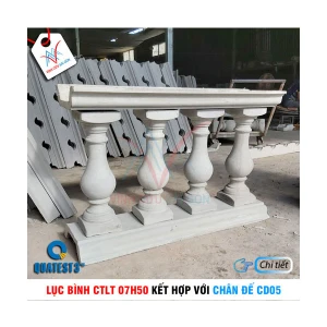 Bộ lục bình CTLT 07H50 và chân đế CD05