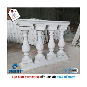 Bộ lục bình CTLT 07H58 và chân đế CD02