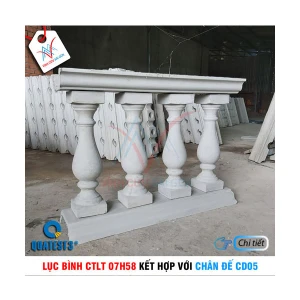 Bộ lục bình CTLT 07H58 và chân đế CD05