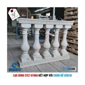 Bộ lục bình CTLT 07H60 và chân đế CD01B