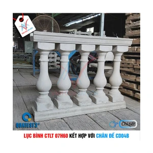 Bộ lục bình CTLT 07H60 và chân đế CD04B