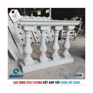 Bộ lục bình CTLT 07H60 và chân đế CD05