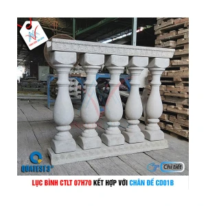 Bộ lục bình CTLT 07H70 và chân đế CD01B