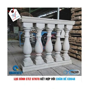 Bộ lục bình CTLT 07H70 và chân đế CD04B