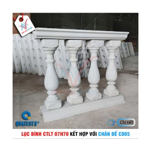 Bộ lục bình CTLT 07H70 và chân đế CD05