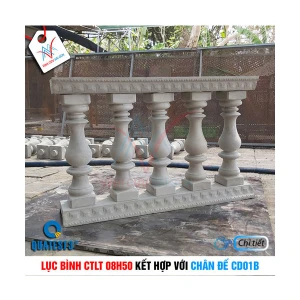 Bộ lục bình CTLT 08H50 và chân đế CD01B