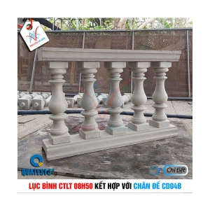 Bộ lục bình CTLT 08H50 và chân đế CD04B