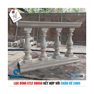 Bộ lục bình CTLT 08H50 và chân đế CD05