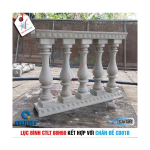 Bộ lục bình CTLT 08H60 và chân đế CD01B