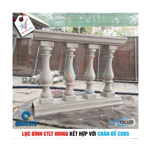 Bộ lục bình CTLT 08H60 và chân đế CD05