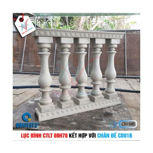 Bộ lục bình CTLT 08H70 và chân đế CD01B